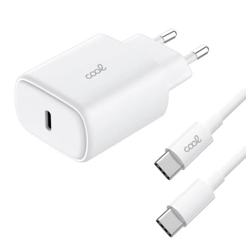 Adattatore Universale USB Tipo-C 25W Power Delivery con Cavo 1.2m COOL - immagine 1