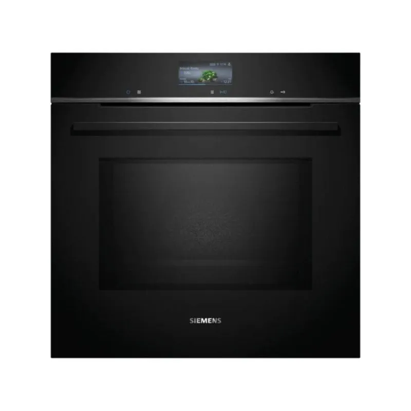 Forno elettrico Siemens iQ700 HM736GAB1 67L Nero con funzioni combinate e controllo touch - immagine 1