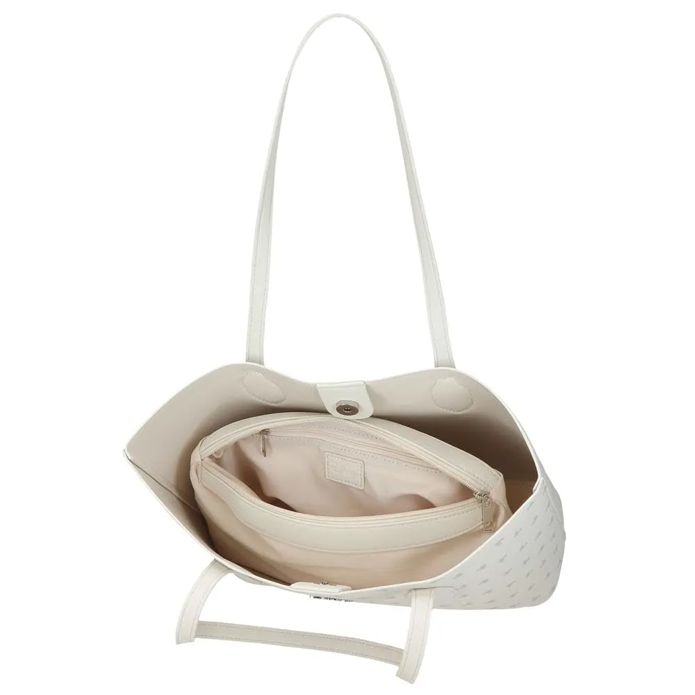 Pepe Jeans Joumma Disney Bowlogue Minnie Bolso Tote Beige 31x25,5x11,5 cm PU y Poliestere - immagine 4
