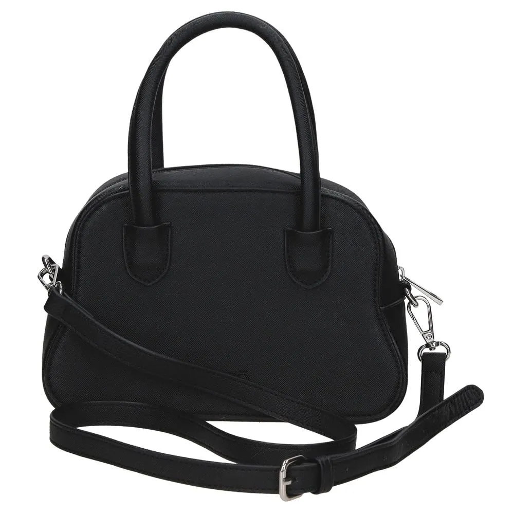 Joumma Disney Bowlogue Minnie Bolso Nero 22,5x14,5x9,8 cm PU y Poliestere - immagine 3