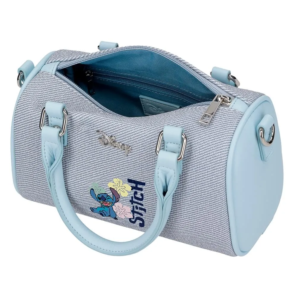 Disney Joumma Tiki Stitch Bolso Bowling Denim 21x10x12 cm PU y Poliestere - immagine 5