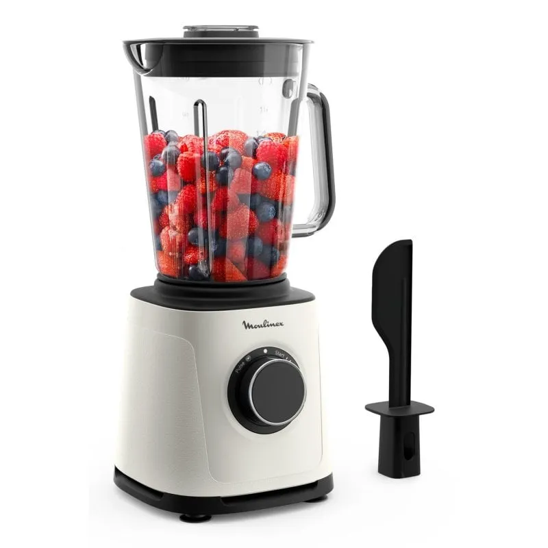 Moulinex PerfectMix Essential LM771AF0 1200W 6 Lame Vetro 1,75L Crema - immagine 1