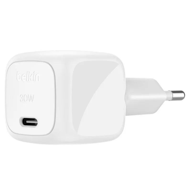 Caricatore USB-C Bianco da 30W con Power Delivery 3.1 e Ricarica Rapida - immagine 1