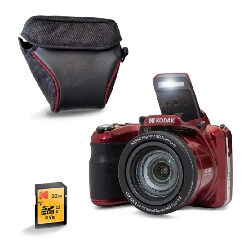 Fotocamera Bridge Kodak Pixpro AZ425 20 MP 42x Zoom Ottico 24 mm Full HD Stabilizzatore Immagine - immagine 1