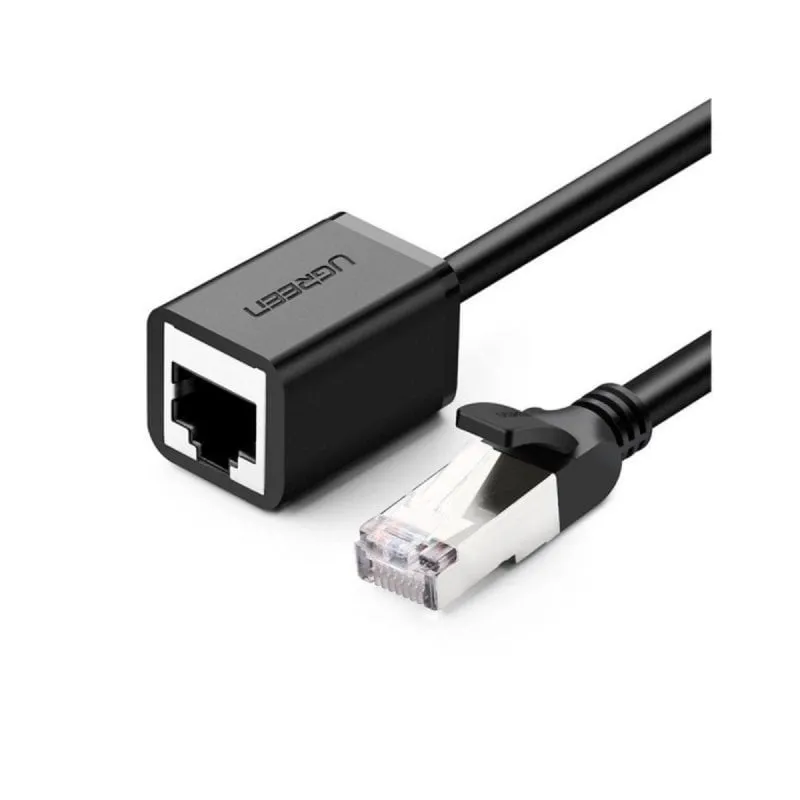 Cavo Estensore Ethernet Ugreen RJ45 Cat.6 FTP 1000Mbps 5M Nero - immagine 1