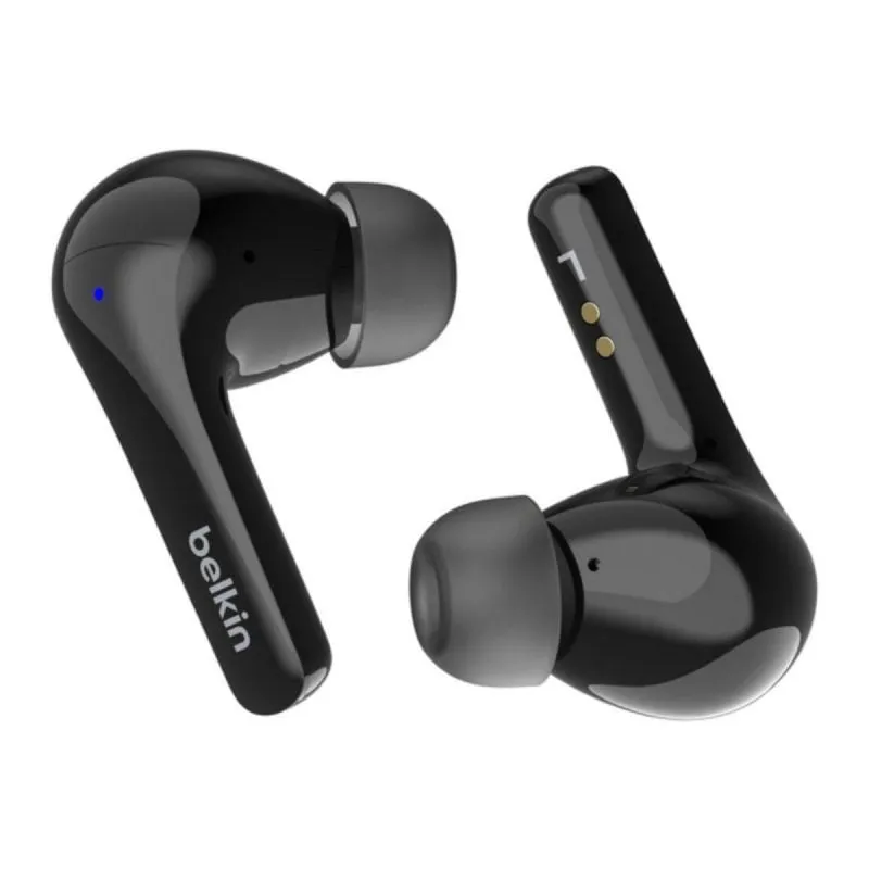 Auricolari Belkin wireless True Wireless Bluetooth 5.2 con microfono e protezione IPX5 nero - immagine 1