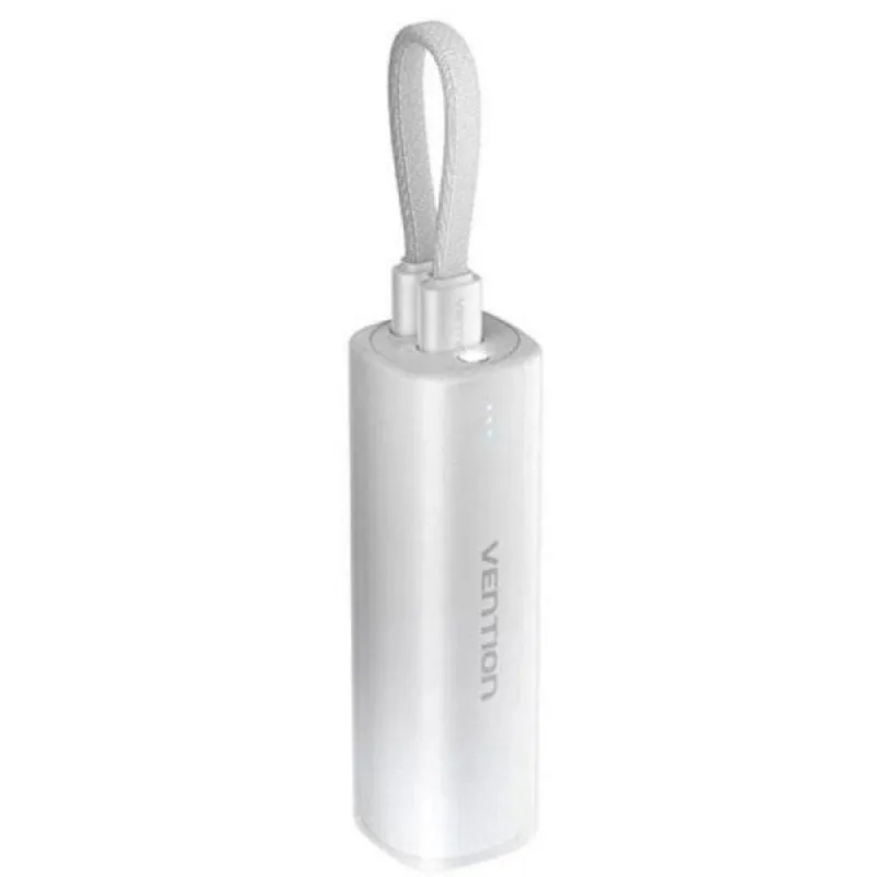 Powerbank 5000mAh Vention FHWM0 20W Wireless con USB-C e Lightning Grigio - immagine 1