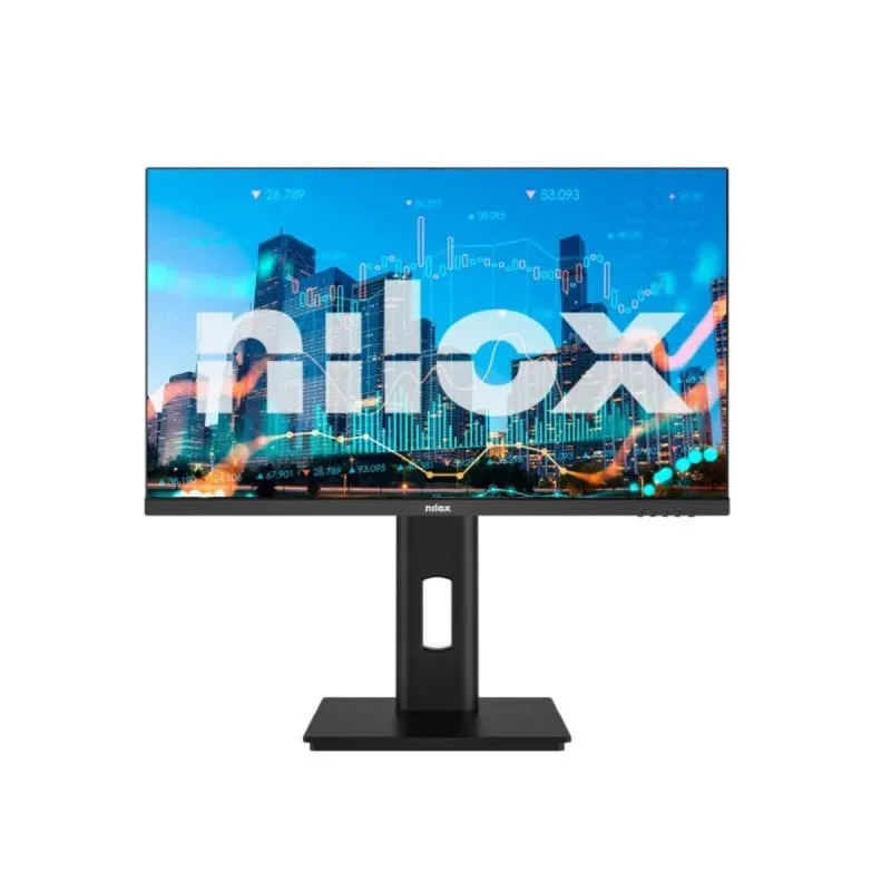 Monitor Nilox 27" 2K 120Hz IPS LED Altoparlanti VESA Nero - immagine 1