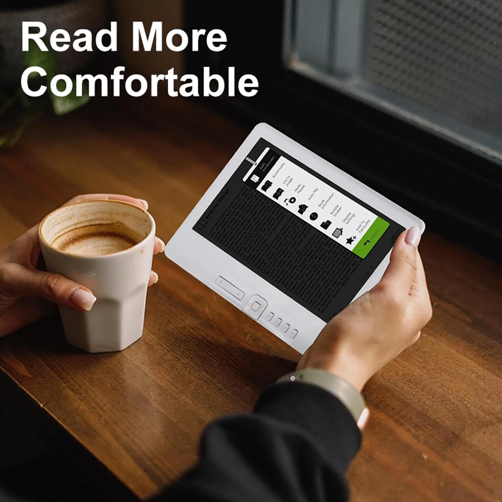 Phefop Schermo LCD TFT Portatile 16:9 da 7 Pollici E Reader con Cover E Auricolari (8G) - immagine 5