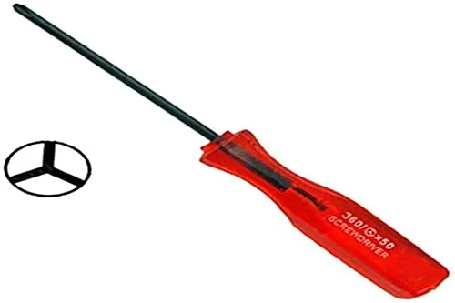 Velleman Cacciavite Tri-Wing, appositamente progettato per l'apertura di console di gioco, 360/Tri-Wing x 50, punta da 2,5 mm, lunghezza 110 mm, leggero 10 g, impugnatura in PVC, asta CrV, ideale per - immagine 3