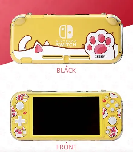 CEDER - Custodia protettiva rigida per Nintendo Switch Lite (Gatto) - immagine 4