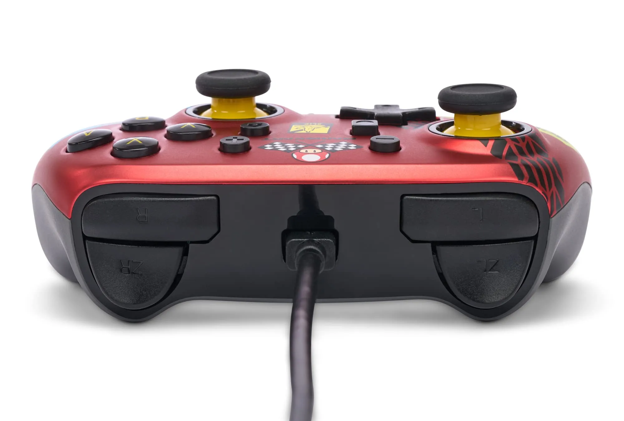 Il controller cablato PowerA Nano per Nintendo Switch - Mario Kart: Racer Red - immagine 6