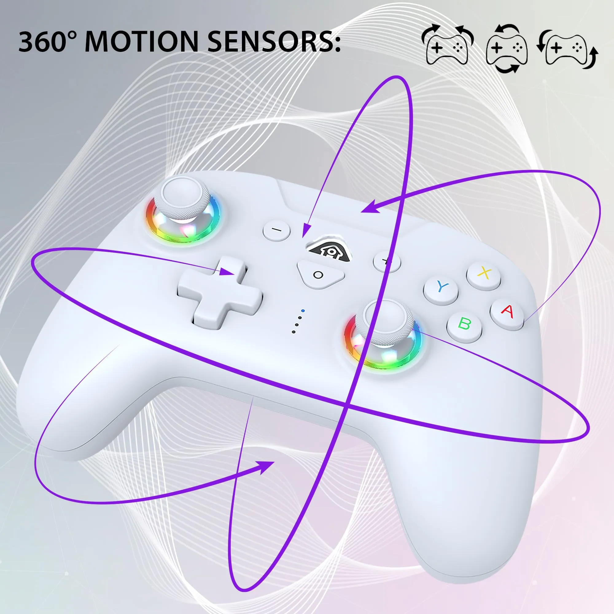 Subsonic - Controller Wireless per Switch 2 e Switch - Bianco - immagine 3