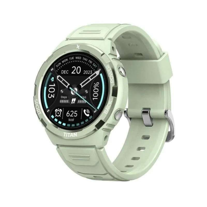 Maxcom FW100 Titan Bluetooth Touchscreen Verde Autonomia 7 giorni Monitoraggio Cardiaco Sonno - immagine 1
