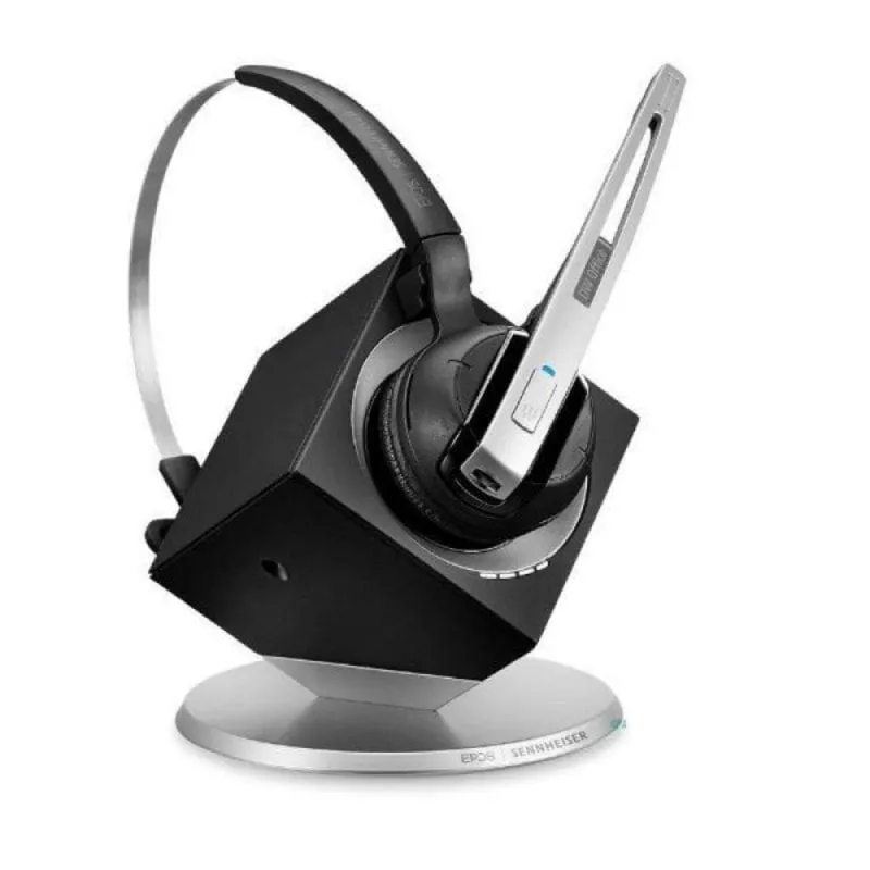 Cuffie Professionali Epos DW 10 Office USB con Microfono e Controllo Chiamate Nero - immagine 1