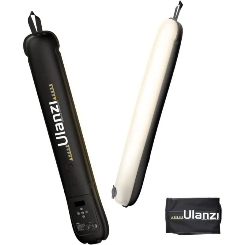 Luce LED Ulanzi UA12 Tubo Gonfiabile 12W 2700K-6500K RGB Magnetica Portatile - immagine 1
