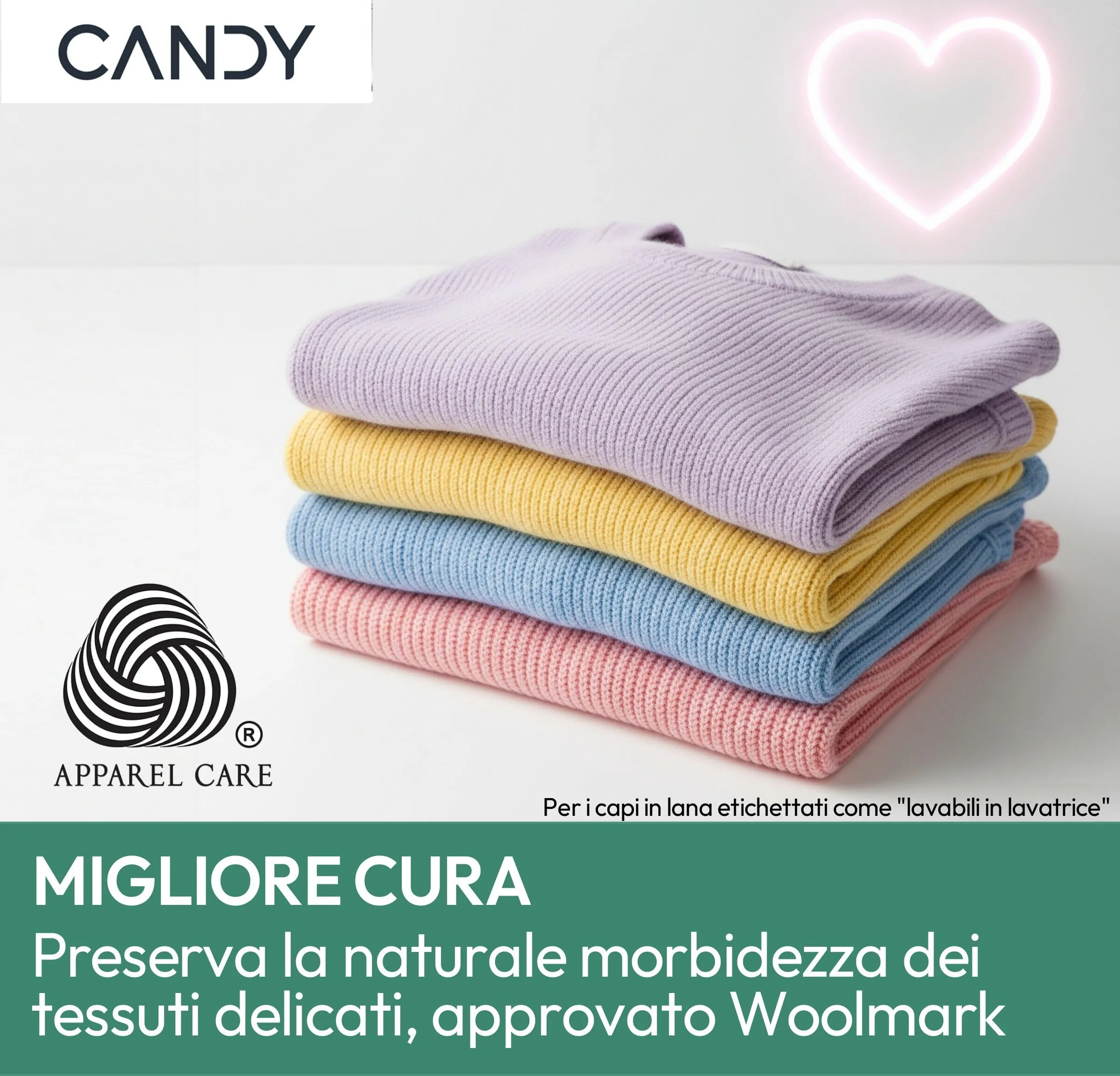 Candy Asciugatrice 9 Kg Pompa di Calore Classe D Bianca GD 9N2-S - immagine 7