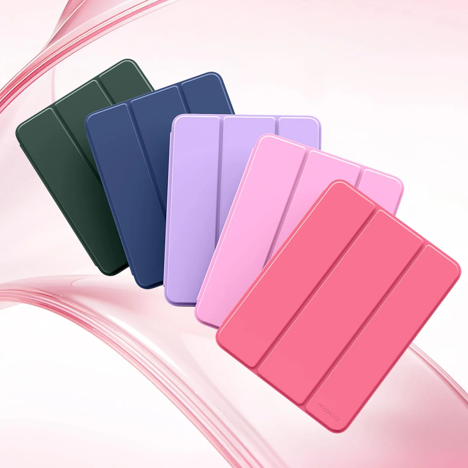 MoKo per iPad A16 11ª/10ª Generazione Custodia con Portapenne, Rosso - immagine 8
