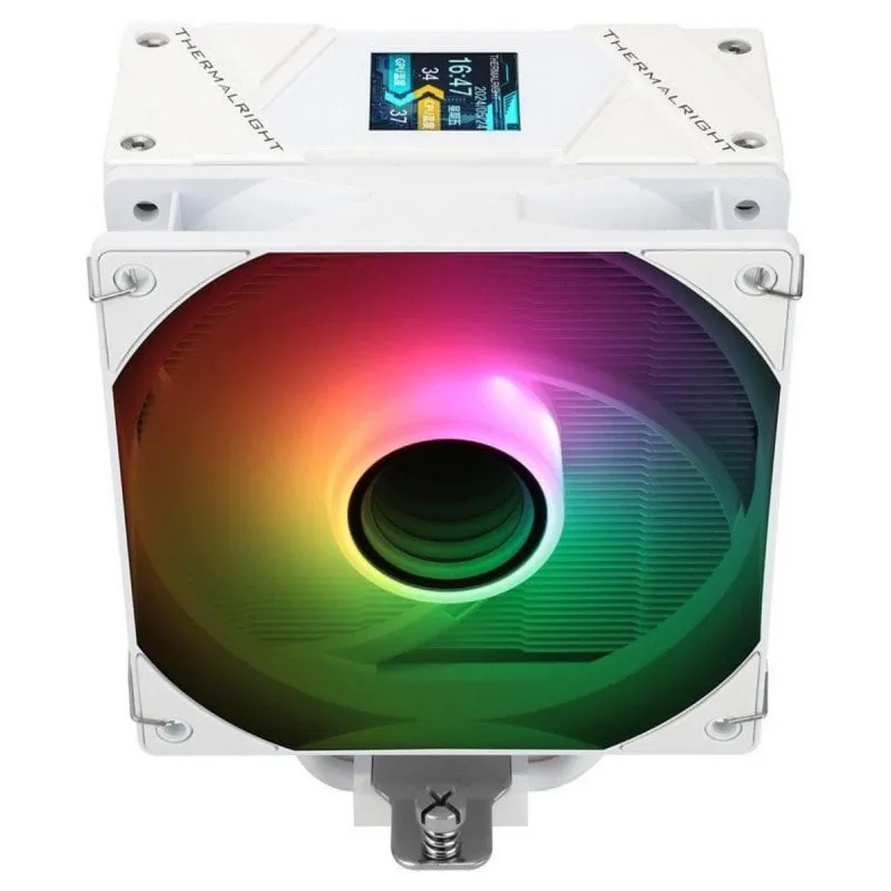 Refrigerazione Aria Thermalright Socket LGA1700 AM5 120mm Assassin X 120 R Digital ARGB Bianco LED ARGB PWM - immagine 1