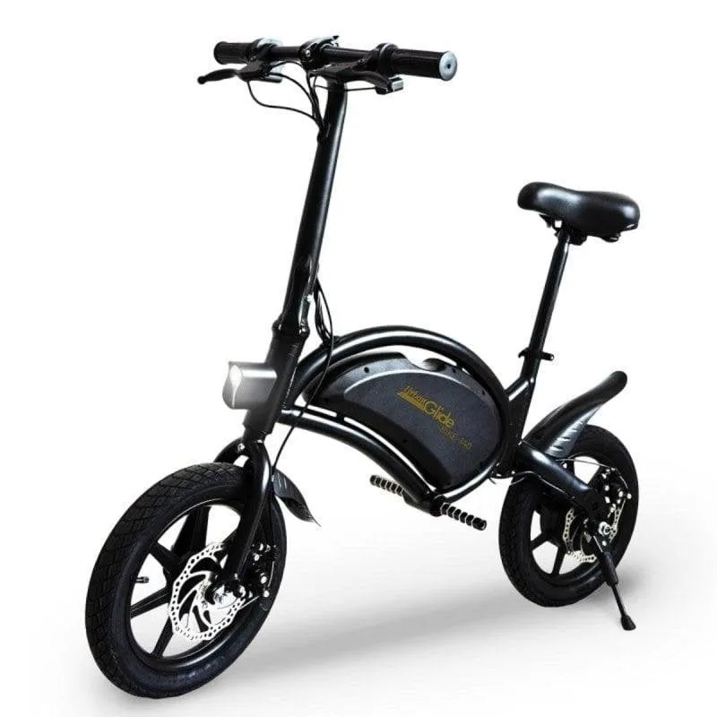 Bicicletta elettrica URBANGLIDE eBike 140 Black 250W 14" fino a 18 km LED Bluetooth - immagine 1
