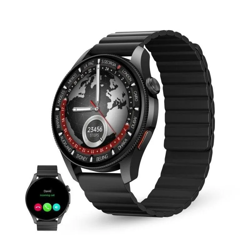 Ksix Horizon GPS 47,6mm AMOLED Nero Taglia Unica Resistenza Acqua 3ATM SpO2 Cardiofrequenzimetro - immagine 1