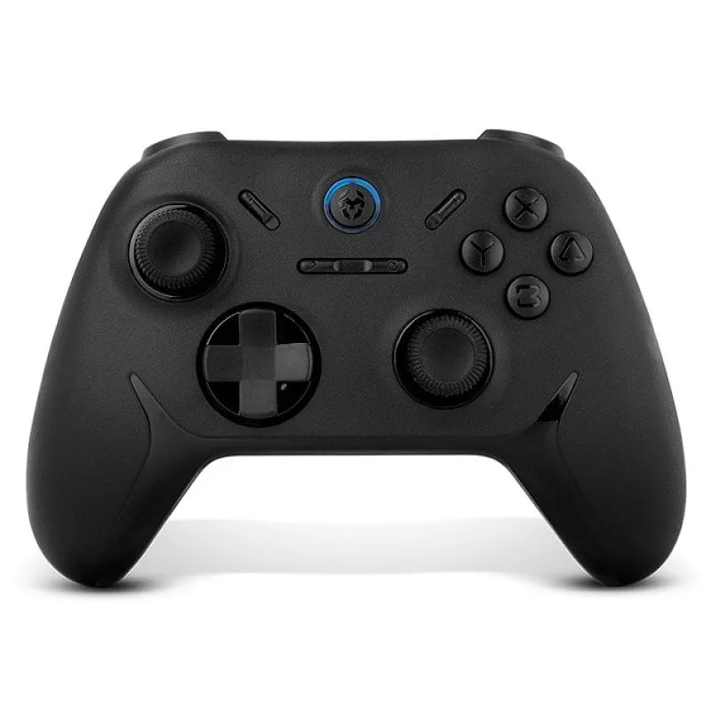 Gamepad Krom Kadoer Bluetooth v5.0 Doppia Vibrazione Turbo PC Switch Android iOS Nero - immagine 1
