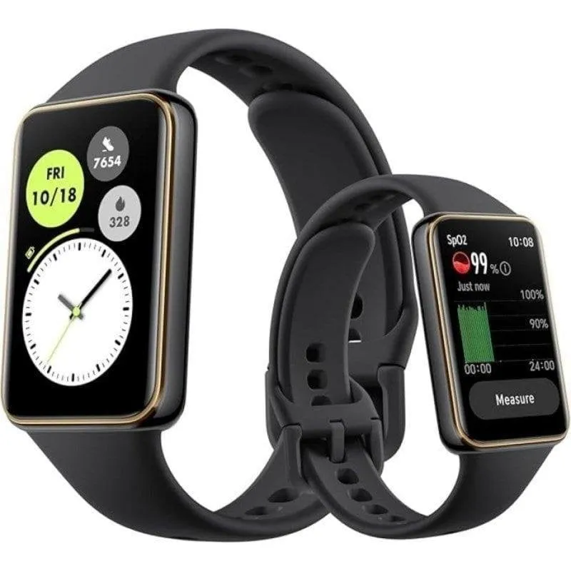 HONOR Band 10 Bluetooth 5.3 AMOLED 1,57" Nero Resistente 5ATM Pulsometro SpO2 - immagine 1