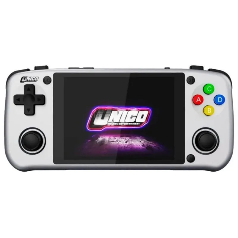 Console portatile NeoGeo Unico Pocket Gray schermo LCD 3.5" batteria 6h AV out - immagine 1