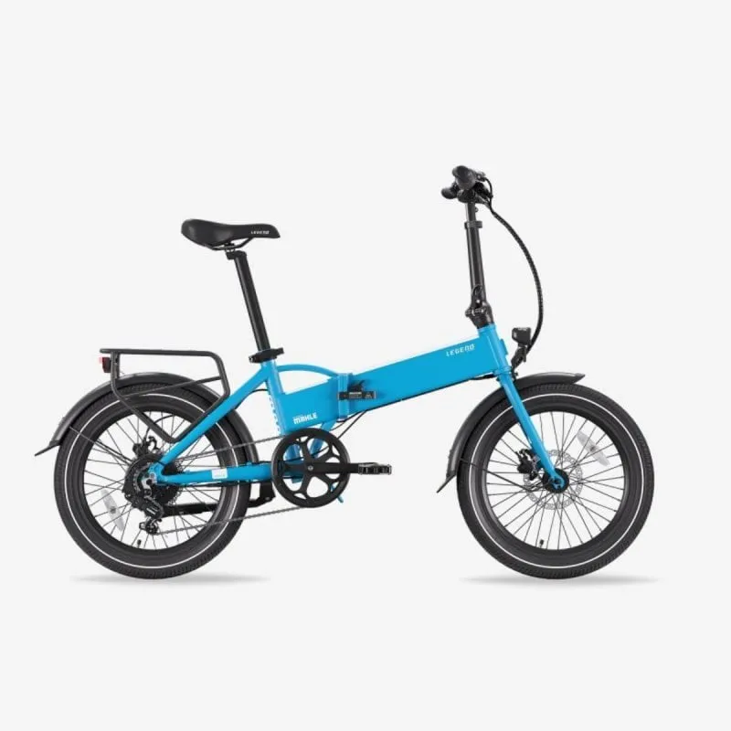 Bicicletta elettrica pieghevole Legend Monza 20" freni a disco idraulici 100 km autonomia - immagine 1