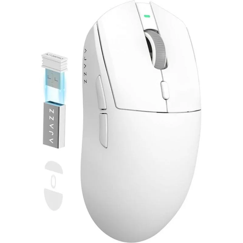 Mouse Ajazz wireless 26000 DPI ultraleggero 59g 6 tasti personalizzabili - immagine 1