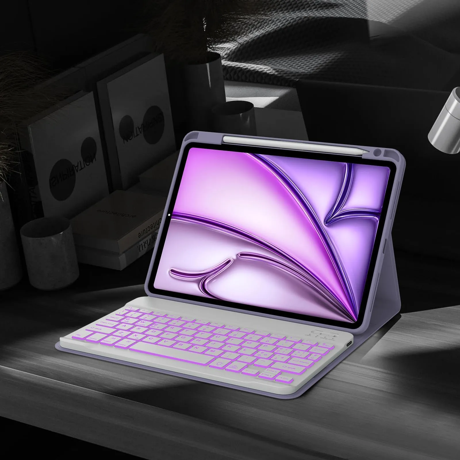 Cover Tastiera per iPad Air 11 M4 2026/M3 2025/M2 2024 11 Pollici - immagine 9