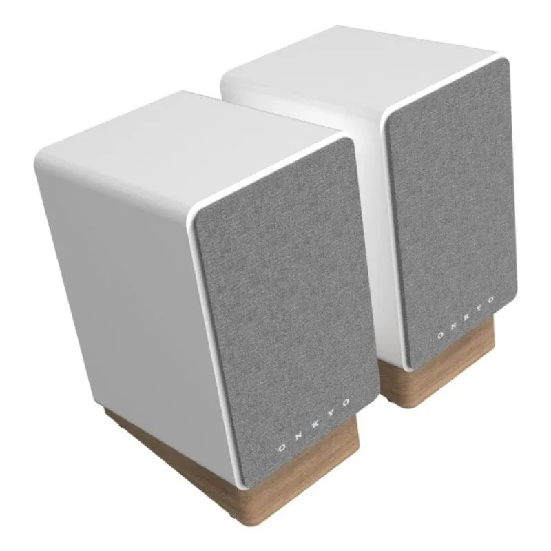 Altoparlanti Onkyo da scaffale 2 vie wireless e cablati 50W Bluetooth HDMI ARC - immagine 1