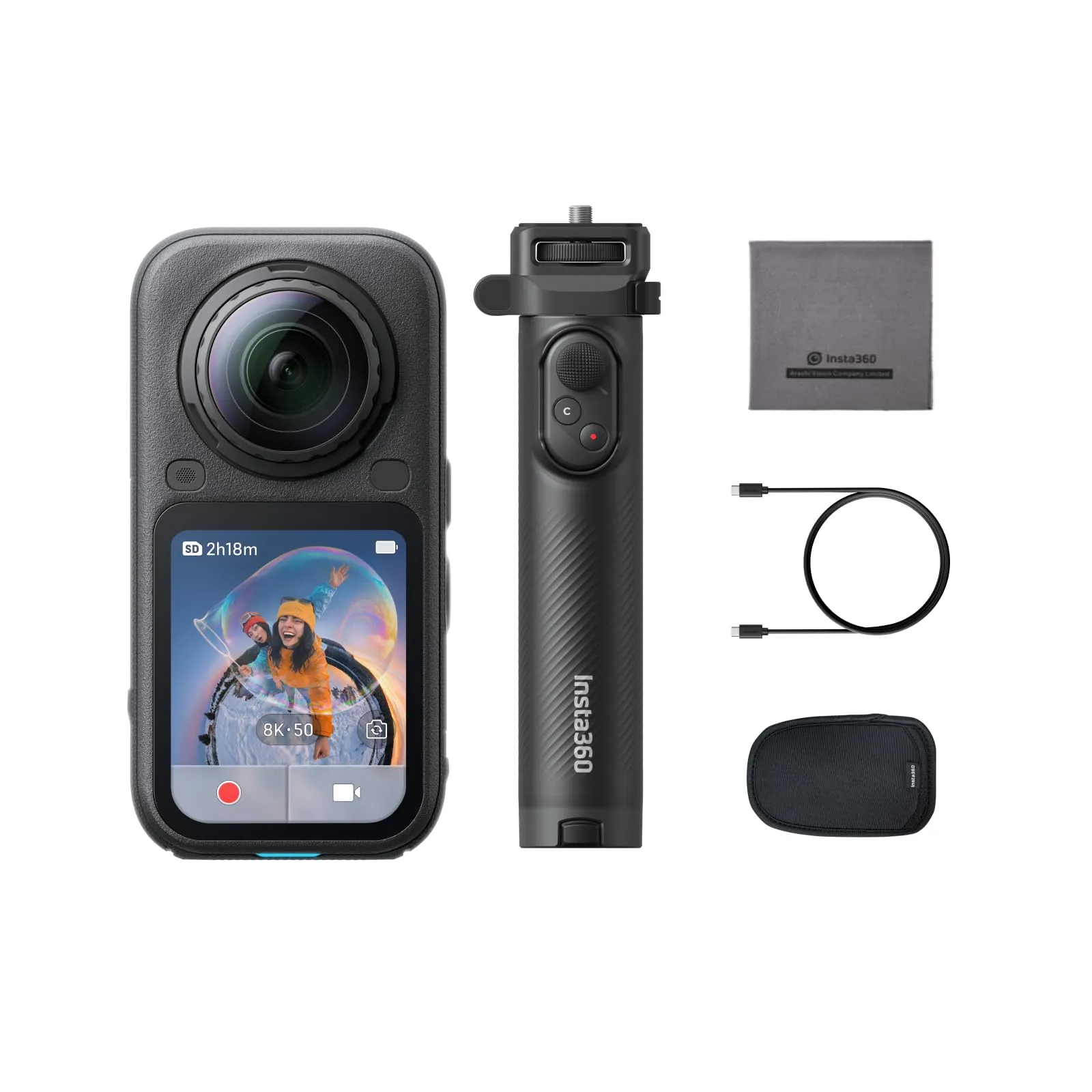 Insta360 X6 Pack Viaggio - Action cam 360 8K con sensori da 1/1,1’’ - immagine 1