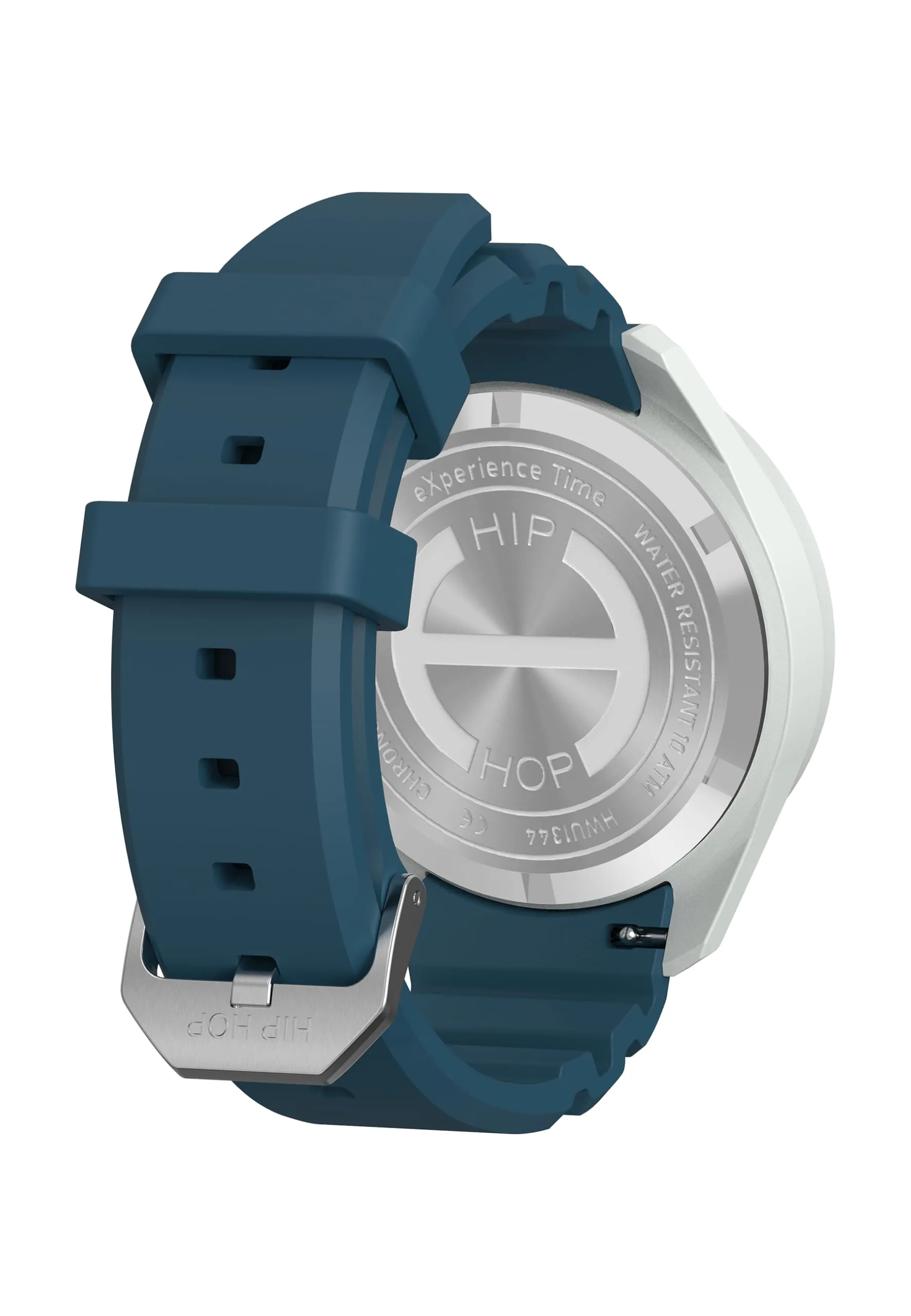 HIP HOP Orologio Uomo, Bracciale in Silicone, Cassa 42 cm - immagine 4