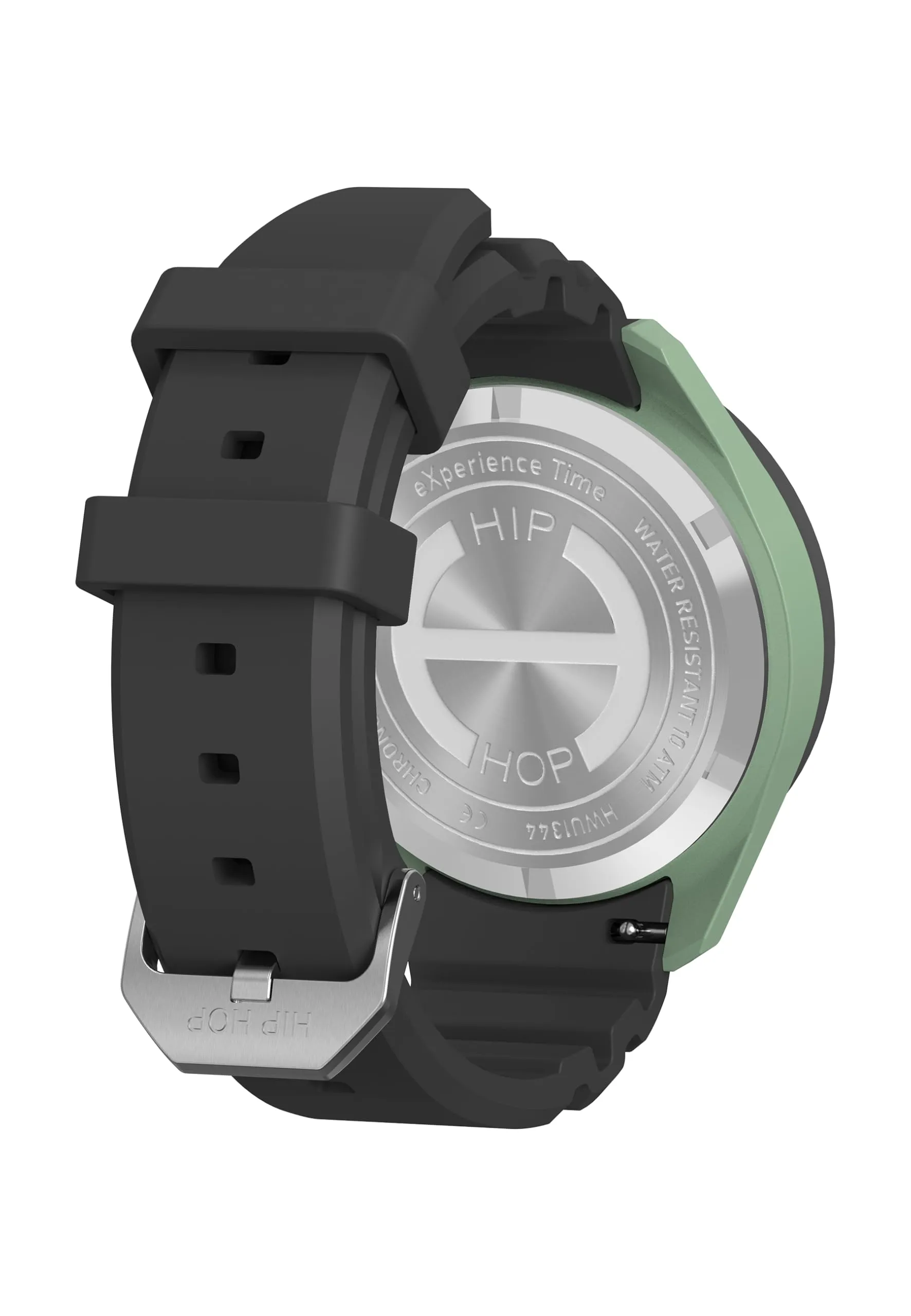 HIP HOP Orologio Uomo, Bracciale in Silicone, Cassa 42 cm - immagine 4