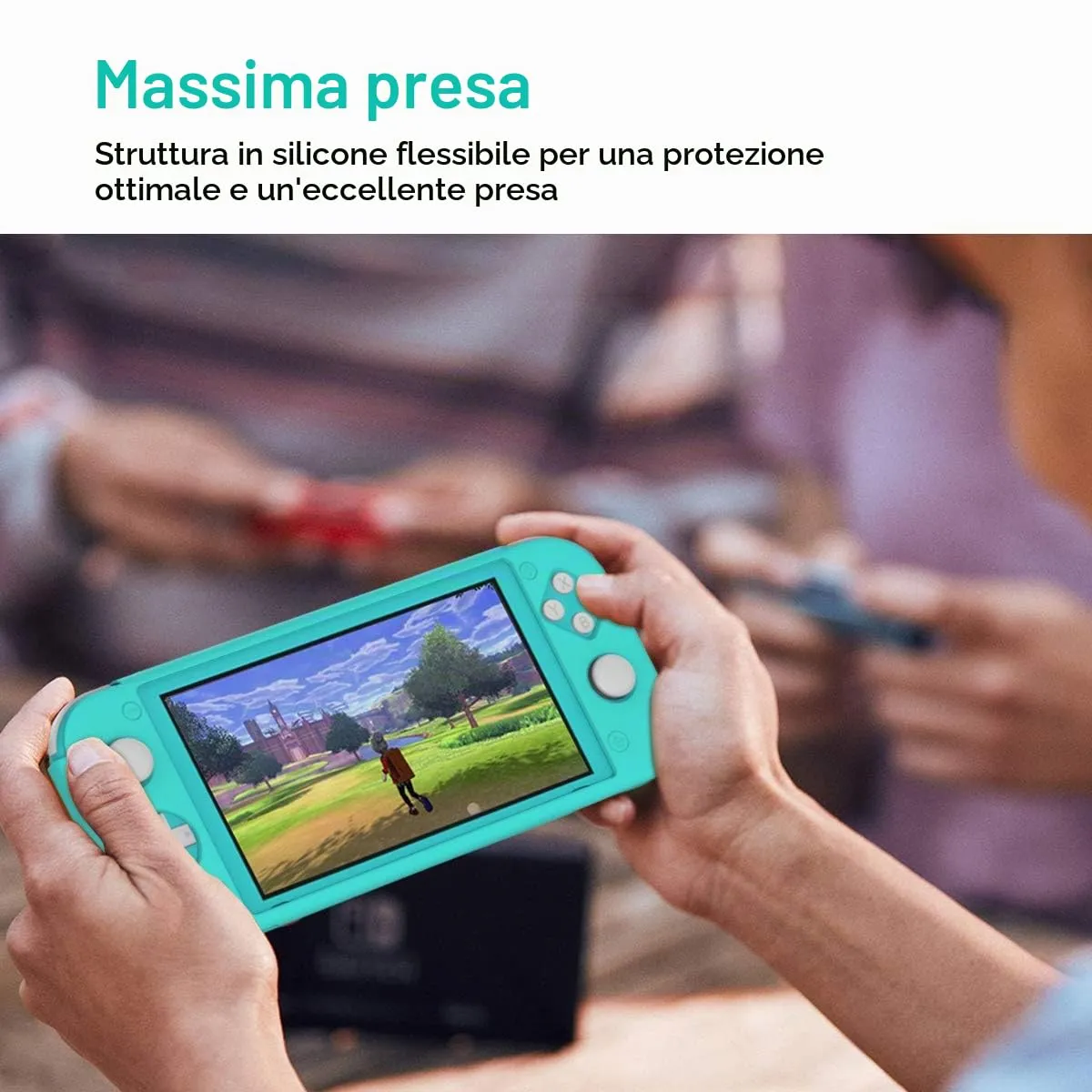 MoKo Custodia in Silicone Compatibile con Nintendo Switch Lite - immagine 4