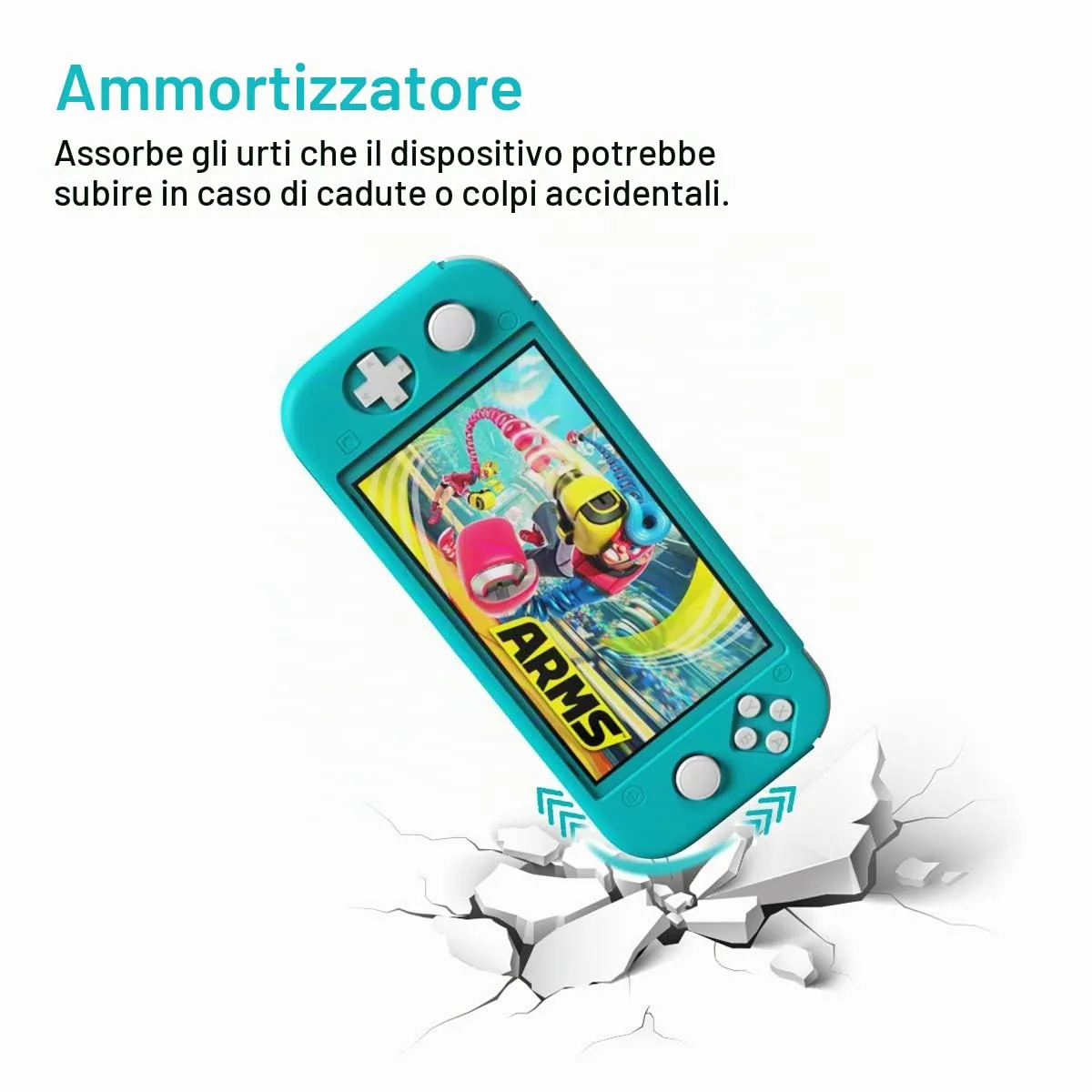 MoKo Custodia in Silicone Compatibile con Nintendo Switch Lite - immagine 5