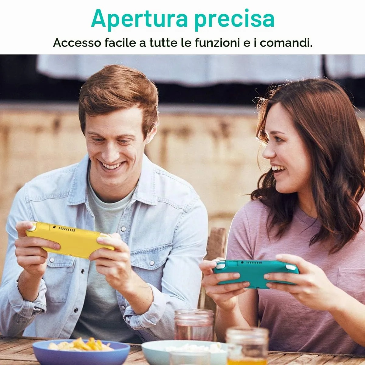 MoKo Custodia in Silicone Compatibile con Nintendo Switch Lite - immagine 6