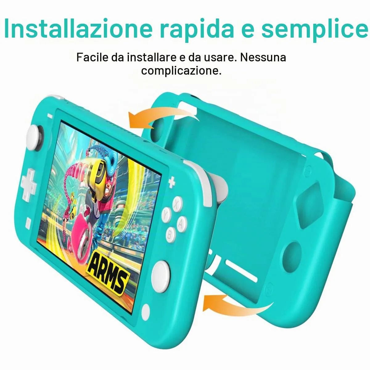 MoKo Custodia in Silicone Compatibile con Nintendo Switch Lite - immagine 8