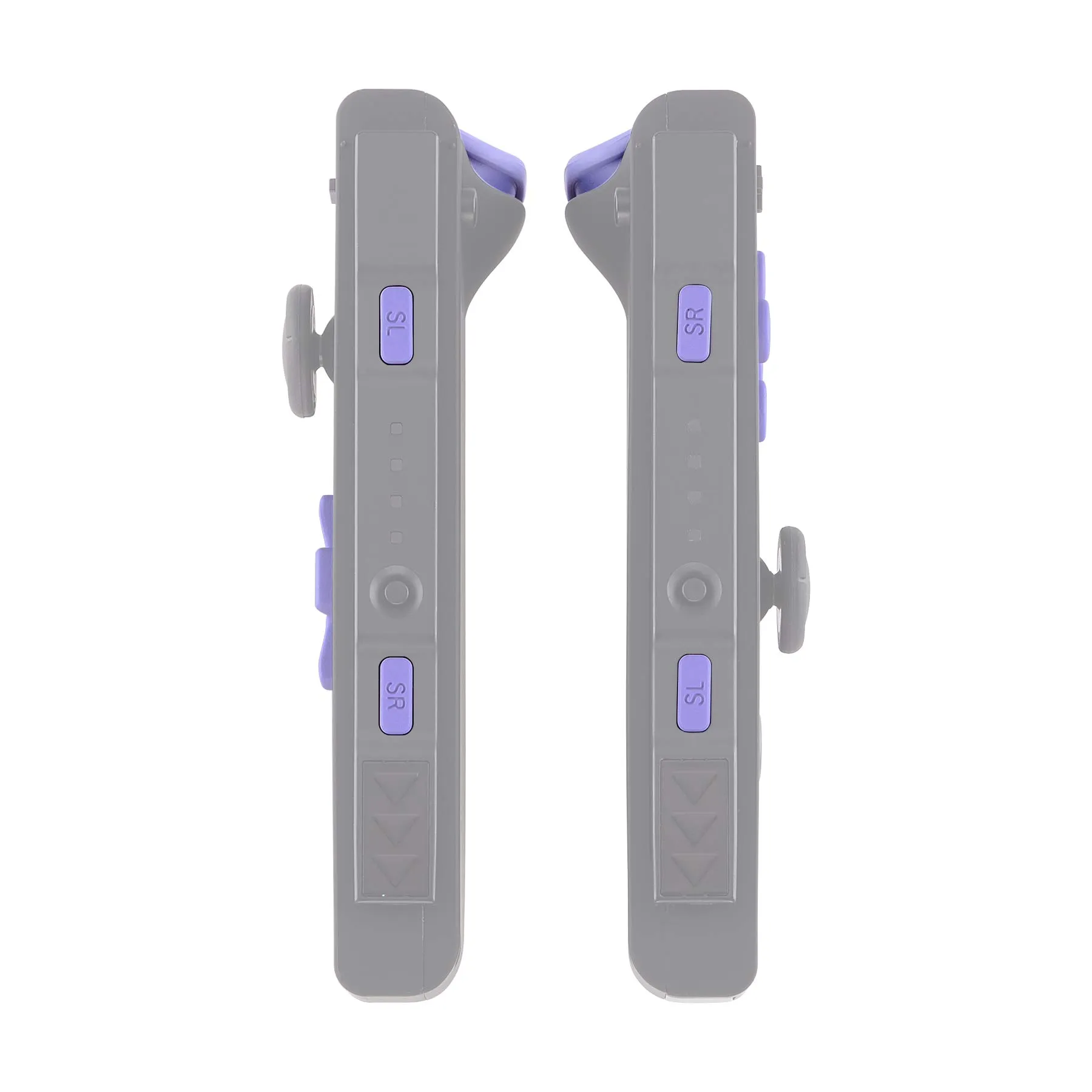 eXtremeRate D-Pad Tasti Kit Pulsante ABXY SR SL L R ZR ZL Croci Direzionali Trigger Ricambio per Nintendo Switch/OLED Joycon,Senza Joycon-Lilla - immagine 7
