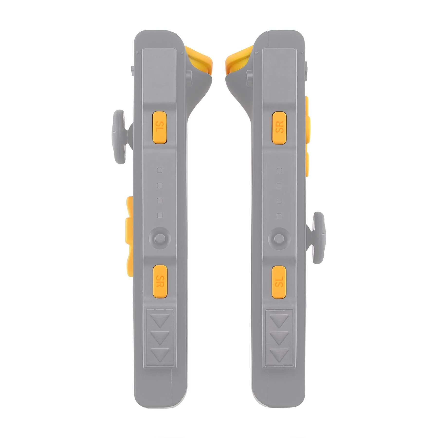 eXtremeRate D-Pad Tasti Kit Pulsante ABXY SR SL L R ZR ZL Croci Direzionali Trigger Ricambio per Nintendo Switch/OLED Joycon,Senza Joycon-Giallo - immagine 7