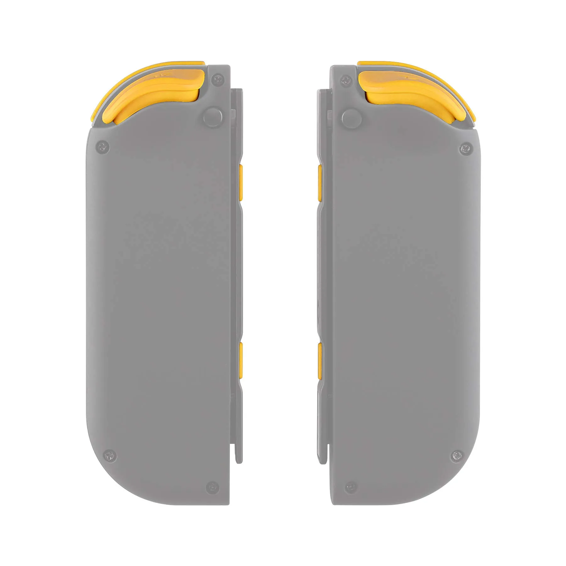 eXtremeRate D-Pad Tasti Kit Pulsante ABXY SR SL L R ZR ZL Croci Direzionali Trigger Ricambio per Nintendo Switch/OLED Joycon,Senza Joycon-Giallo - immagine 9
