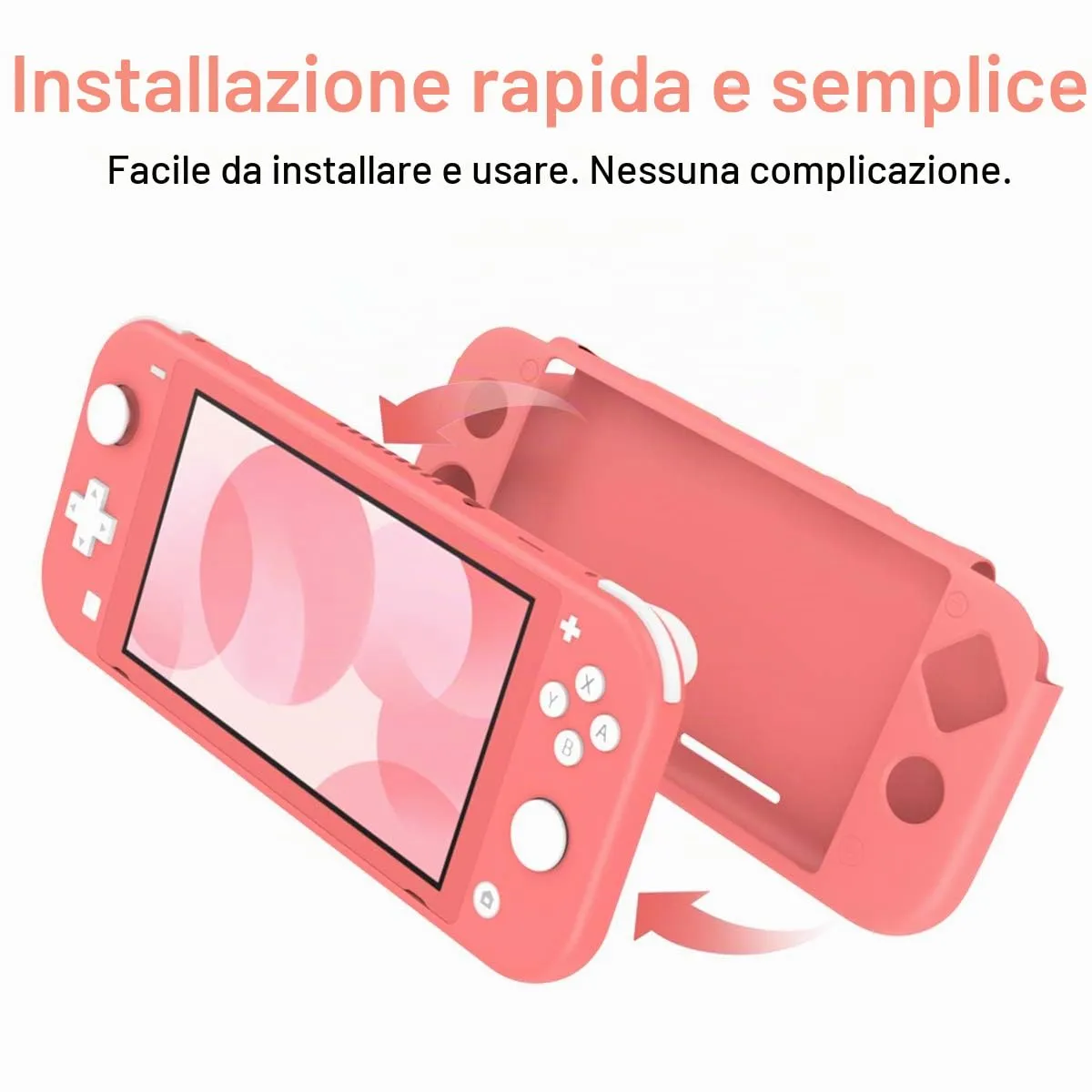 MoKo Custodia in Silicone Compatibile con Nintendo Switch Lite - immagine 2