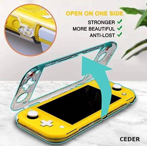 CEDER - Custodia protettiva rigida Transparente copertura edition cover per Nintendo Switch Lite Cover Animal Crossing - immagine 3