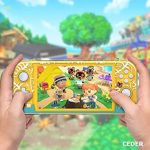 CEDER - Custodia protettiva rigida Transparente copertura edition cover per Nintendo Switch Lite Cover Animal Crossing - immagine 9