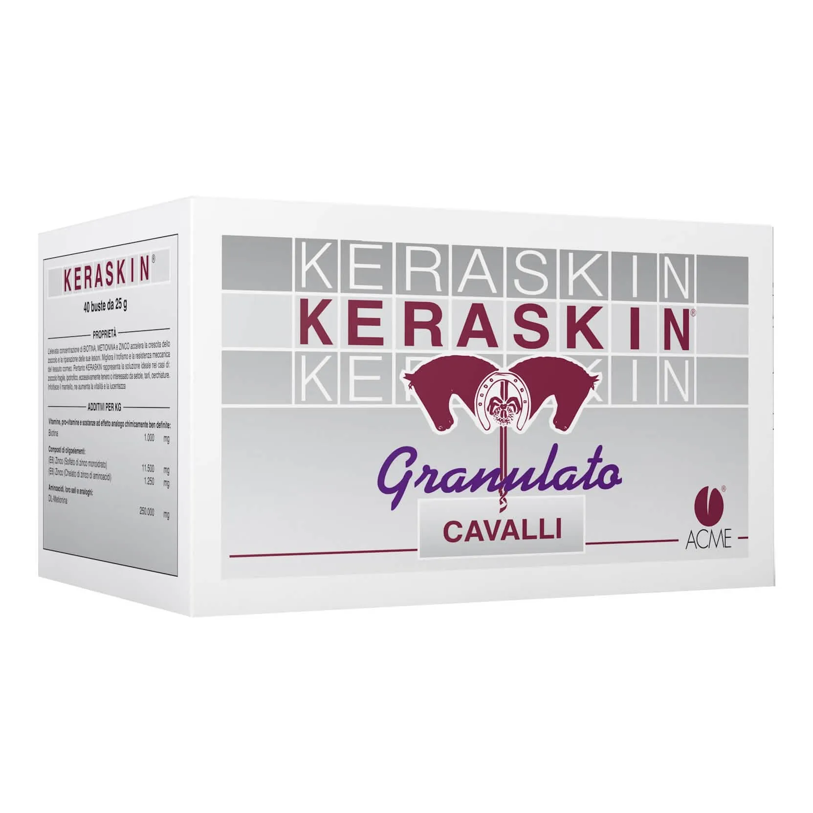 Keraskin granulato 40 buste 25 g - immagine 1