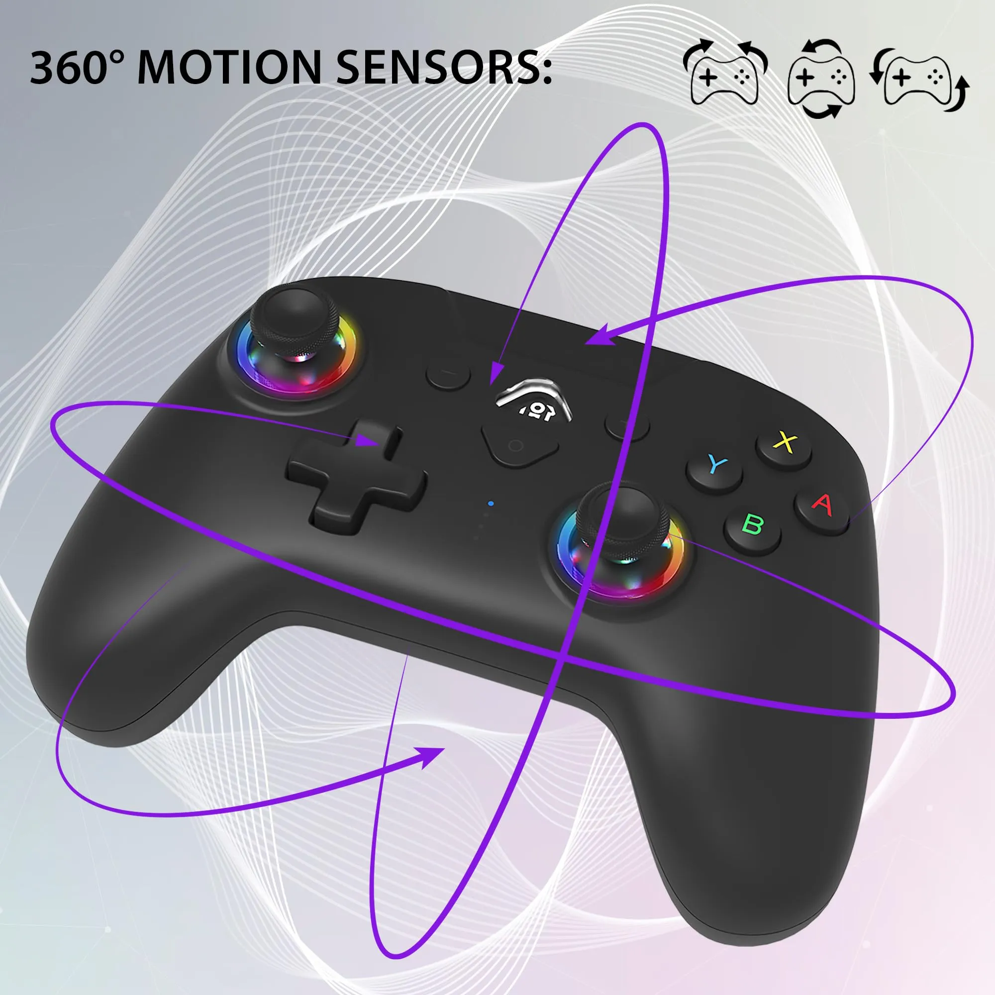 SUBSONIC - Controller Wireless per Switch 2 e Switch - Nero - immagine 3