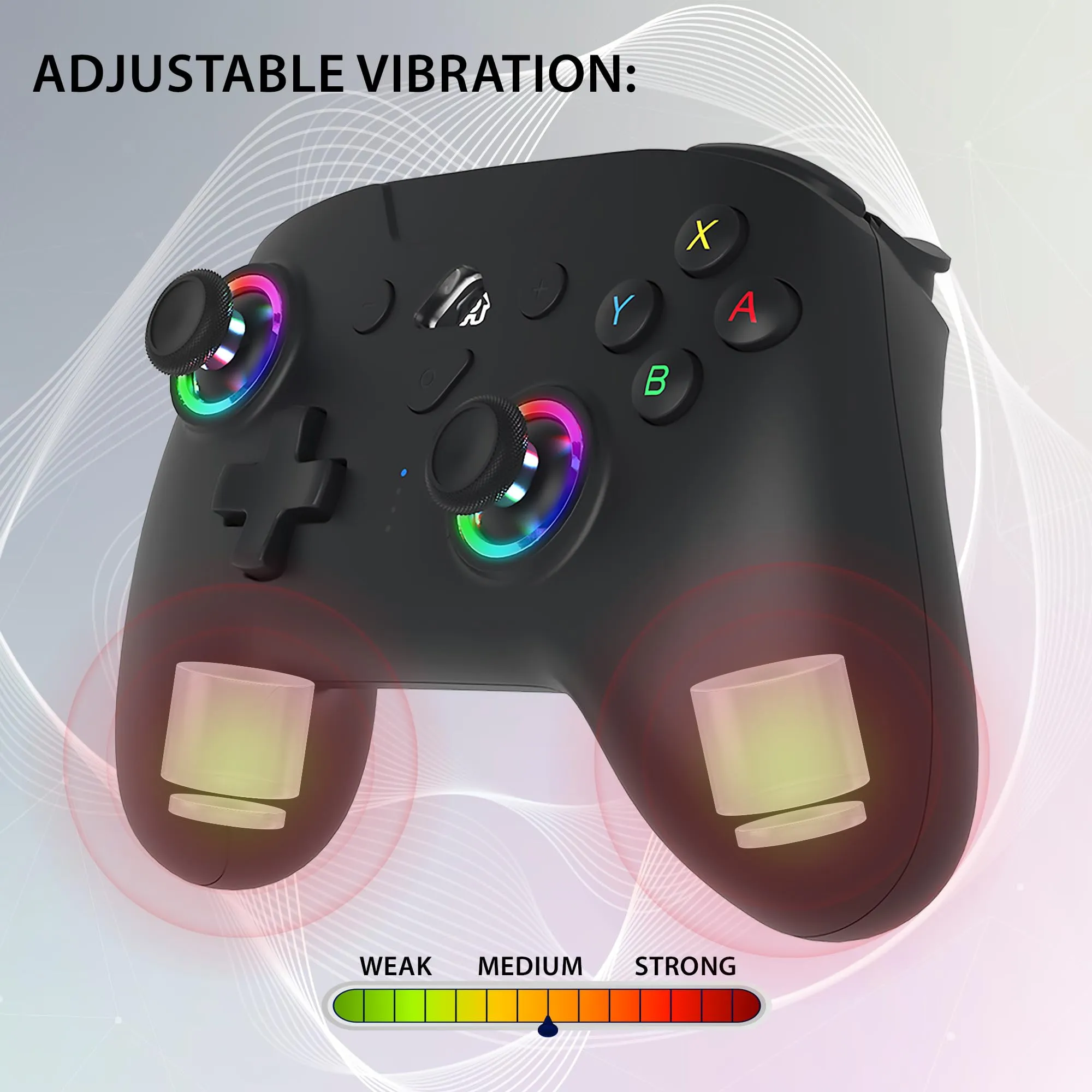 SUBSONIC - Controller Wireless per Switch 2 e Switch - Nero - immagine 4