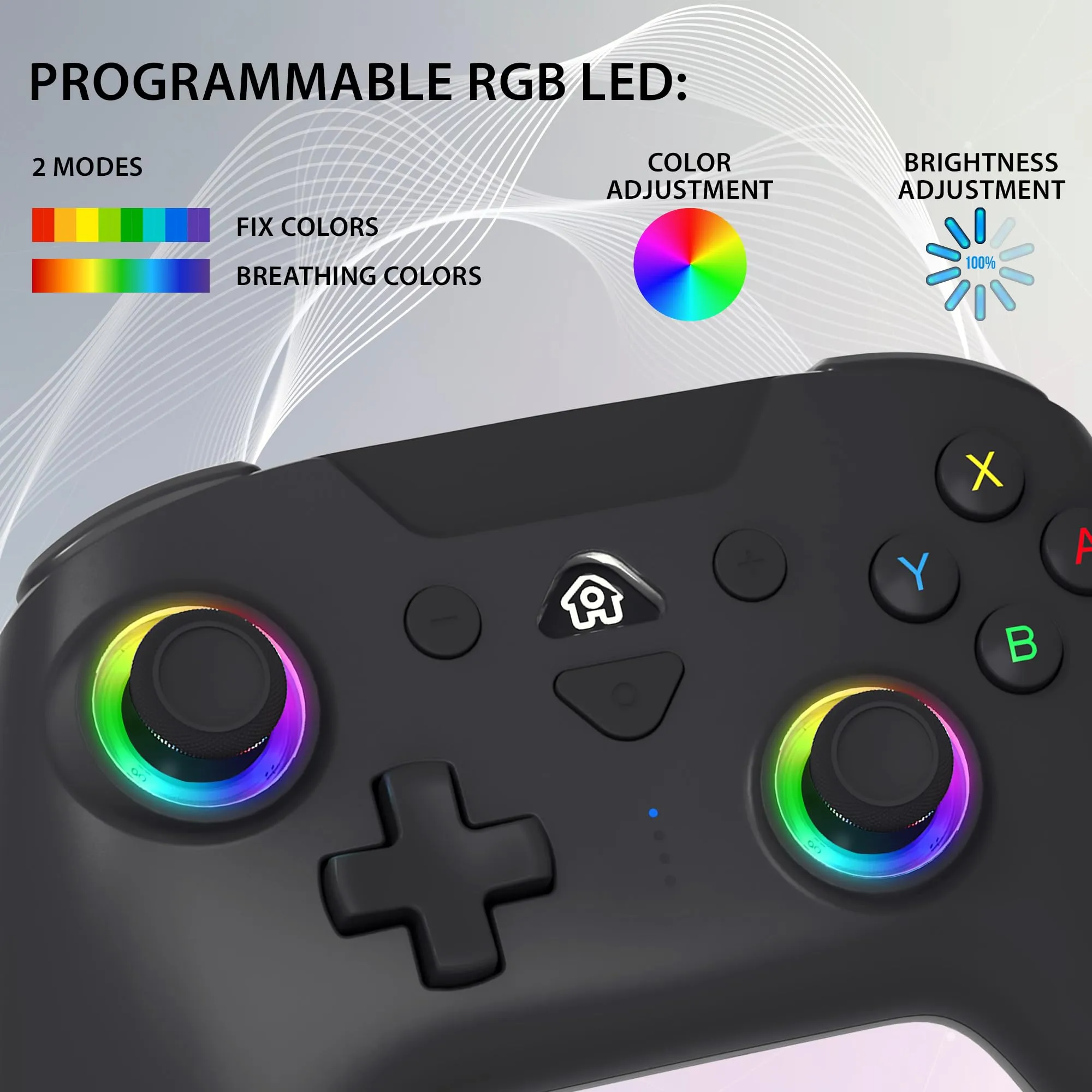 SUBSONIC - Controller Wireless per Switch 2 e Switch - Nero - immagine 5