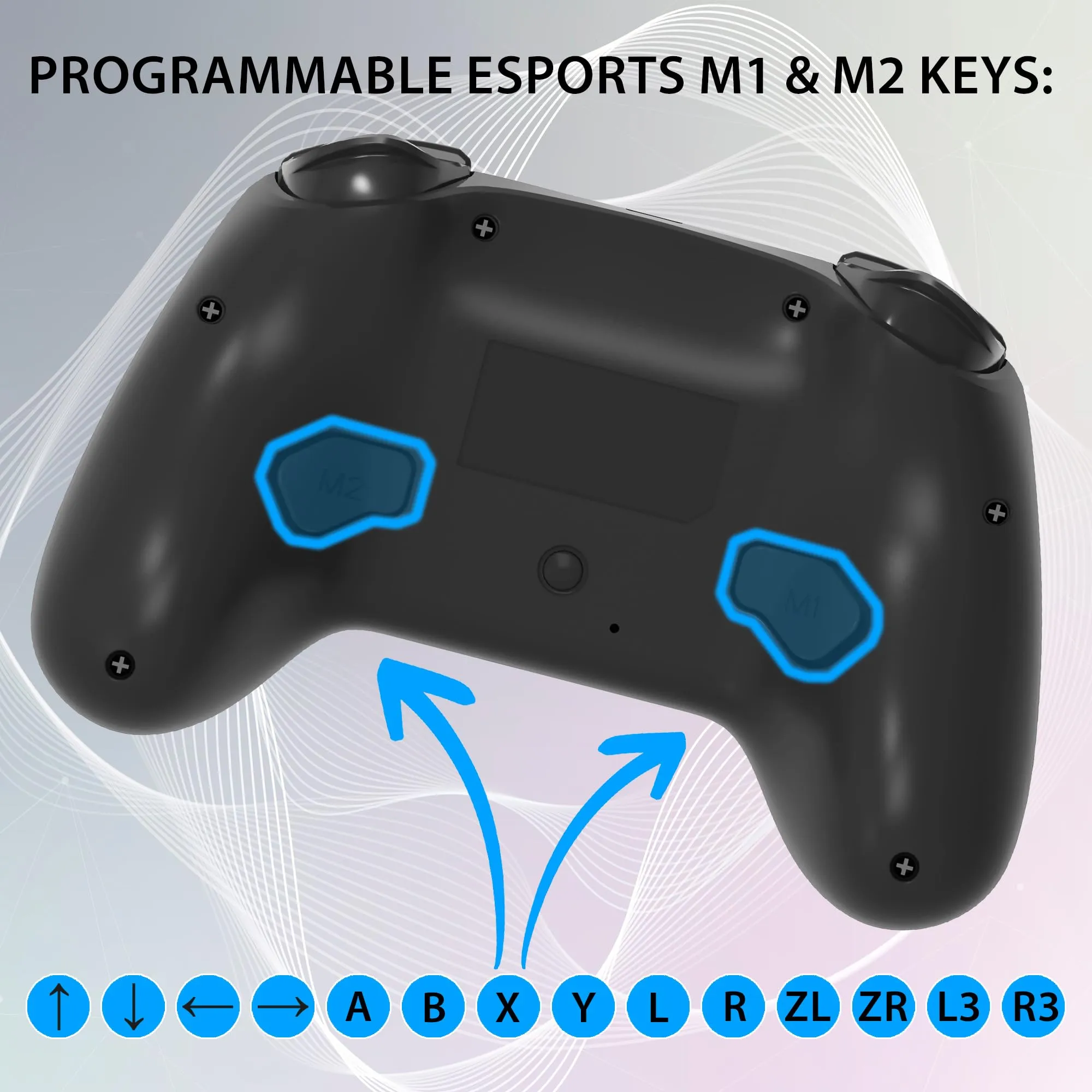 SUBSONIC - Controller Wireless per Switch 2 e Switch - Nero - immagine 6